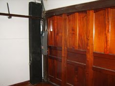 porton de madera